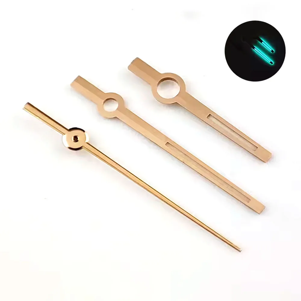 Watch pointer Blue Green luminous Pointer Suitable For M8285/M8215 Movement Watch hands Accessories Watch Parts For Wristwatches