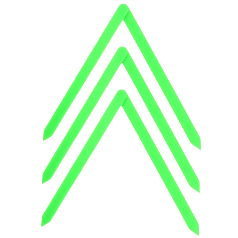 พลาสติกมุมสาธิต 3 ชิ้นแม่เหล็กช่วยสอนโรงเรียนคณิตศาสตร์เครื่องมือกระดานดําความรู้การศึกษา