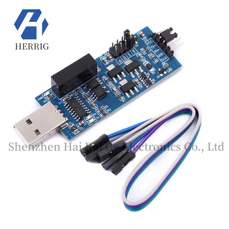 

CH340 photoelectric isolation serial port module USB to TTL serial port module 5V3.3V2.5V1.8V four level