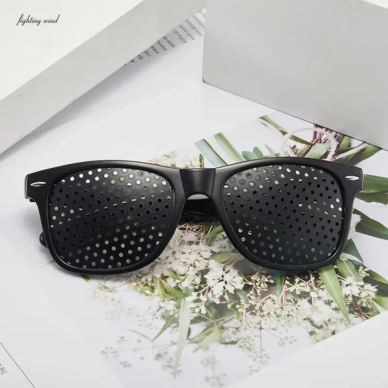 Rice Nail Pinhole Sunglasses Relieve Myopia Pinhole Glasses Rice Nail Porous Anti-fatigue Glasses Pinhole Glasses PorousGlasses