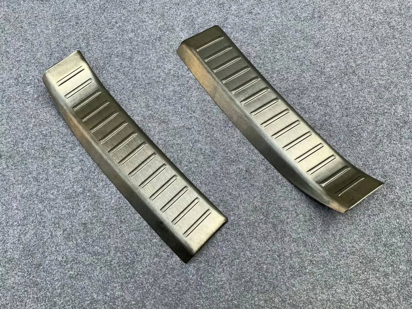 Lapetus الفولاذ المقاوم للصدأ المدمج في المصد الخلفي الداخلي القدم الحرس عتبة الجذع الوفير غطاء الكسوة اكسسوارات لمازدا CX-30 2020 2021