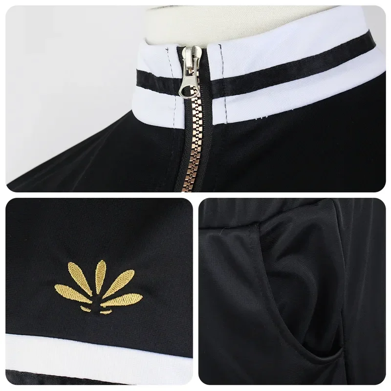 أنيمي طوكيو المنتقمون تأثيري ميكي الرياضة زي مانجيرو سانو تأثيري سترة سوداء رياضية رياضية بذلة رياضية موحدة