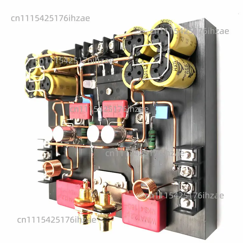 LM1875 scaffolding power amplifier board, HIFI2.0 power amplifier, power: 30w+30w input voltage: dual AC transformer 9-18V