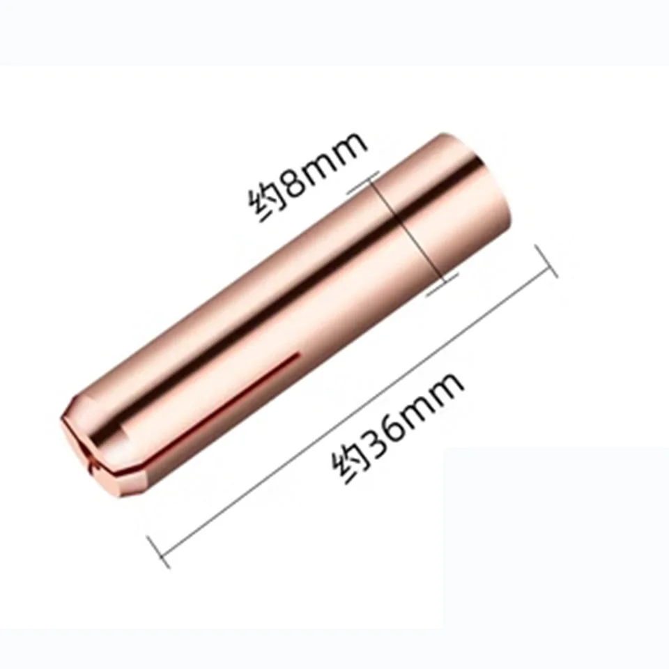 New Argon Arc Welding Gun Qq300 Accessories Fluid Guide Connector Porcelain Mouth Protection Mouth Copper Tungsten Needle Clip