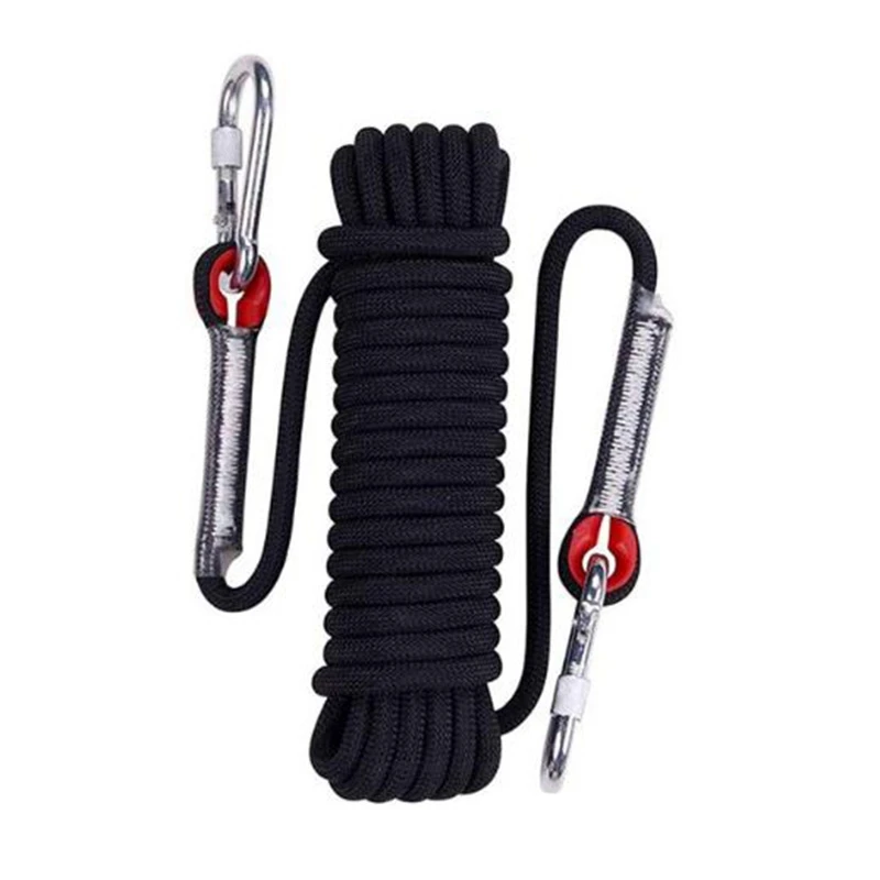 10M Outdoor Climbing Rope Diameter 10 Mm Outdoor Hiking Accessories High Strength Rope Safety Rope Lifeline Hiking Rope