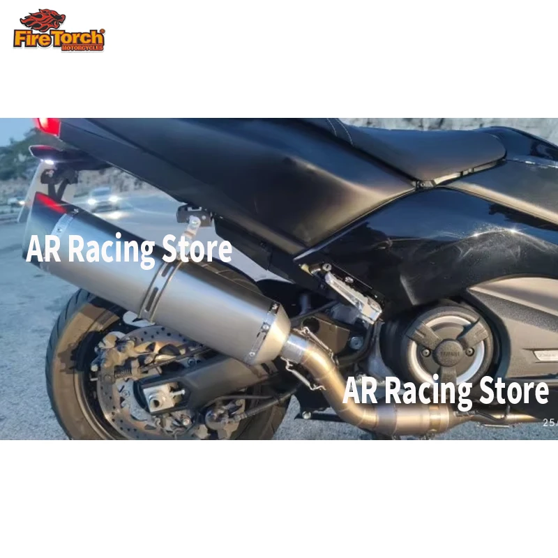 Slip For YAMAHA TMAX530 TMAX 530 560 2017 - 2020 Motorcycle Exhaust System Modify Connection 50.8MM Escape Moto Front Link Pipe