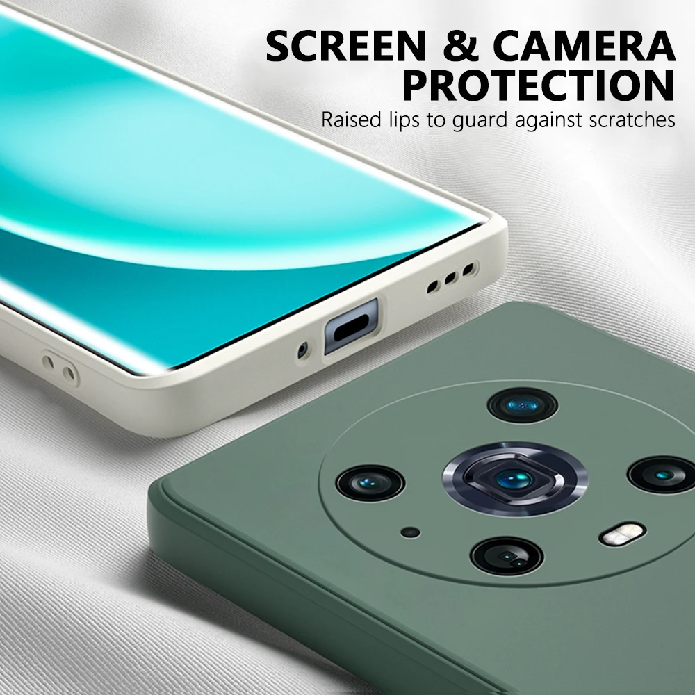 Mate 50Pro Original Phone Cases For Huawei Mate 50 Pro Liquid Silicone Fundas Protective Cover For Mate 50E Capa