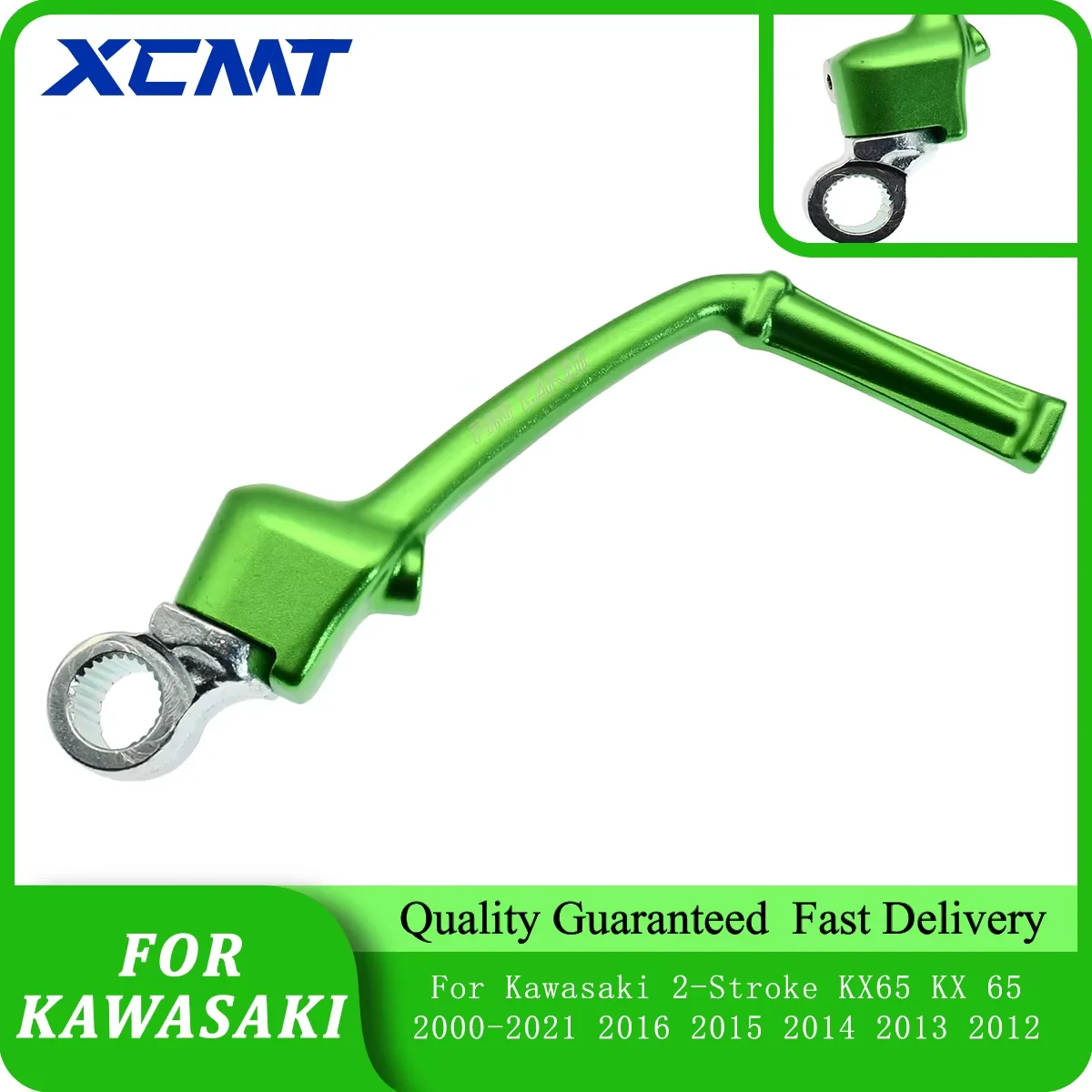 

CNC Forged Kick Start Starter Lever Pedal For Kawasaki 2-Stroke KX65 KX 65 2000-2021 2016 2015 2014 2013 2012 Motocross Parts