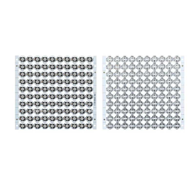 100X DC5V WS2812B LED Individually Addressable RGB Dream Color LED With Black/White Heatsink 5050SMD RGB Built-In WS2811 IC