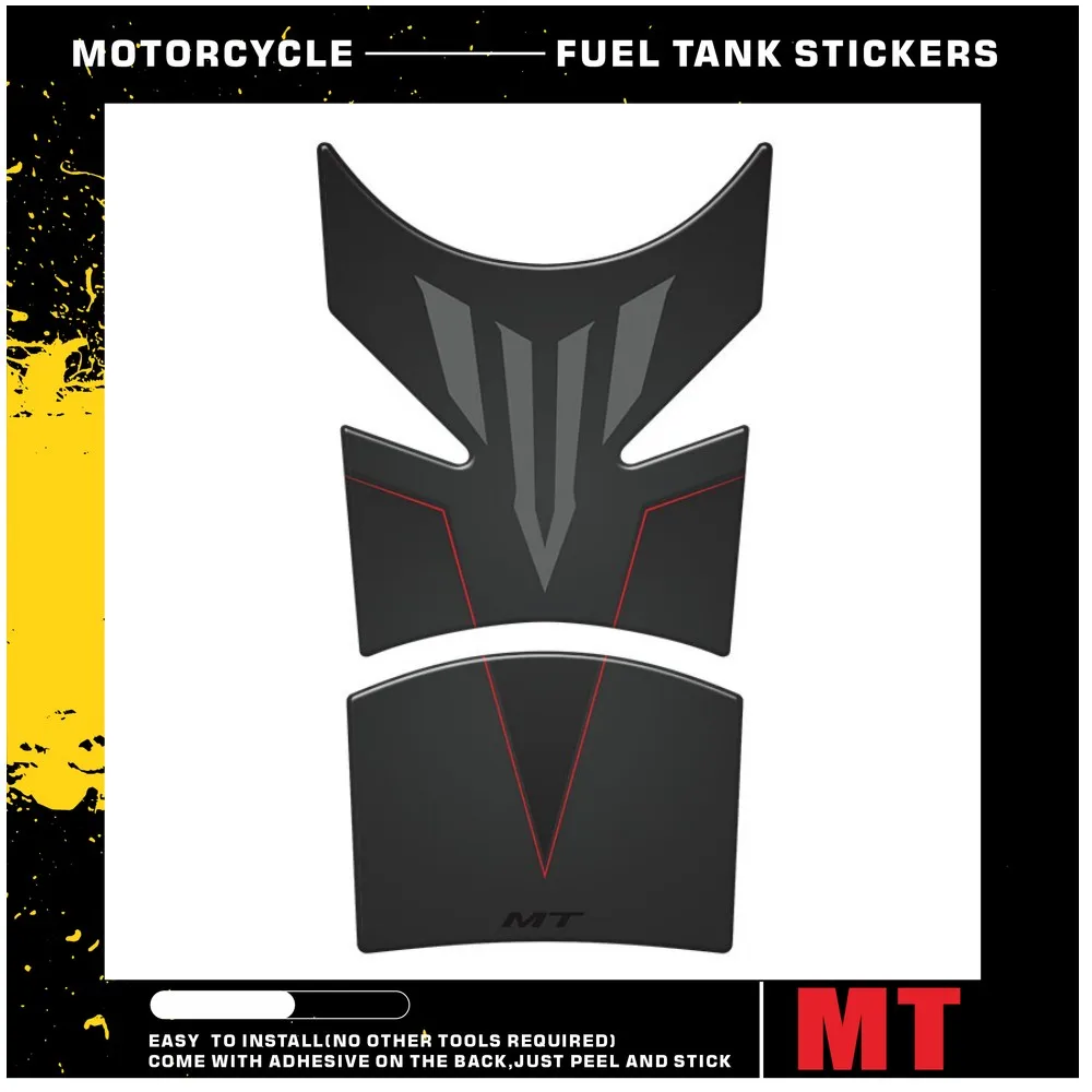 

For YAMAHA MT09 MT-09 MT-09SP FZ09 Air Intake Side Cover Sticker Set Fairing Decals Hollow Out Custom 2014-2019