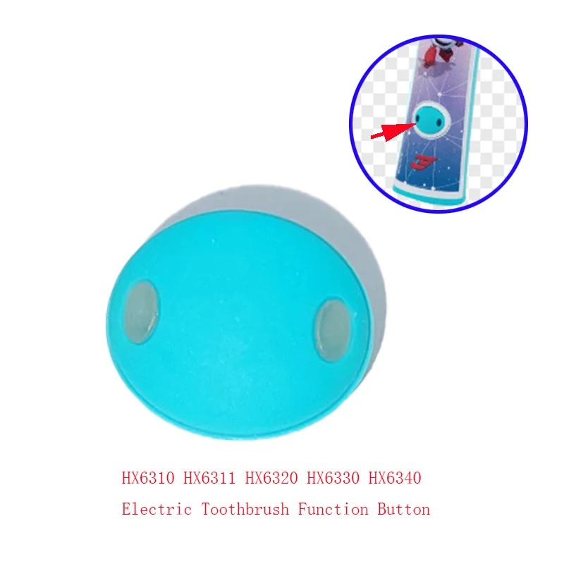 1PCS Original Children Electric toothbrush For Филлипс all HX63xx Series Shell Function Button Repair Parts