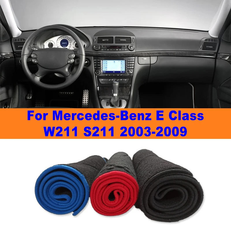 

Anti-Glare Dashboard Cover Dash Mat Non-Slip Sun Shade Pad Interior Protector For Mercedes-Benz E Class W211 S211 2003-2009 2004