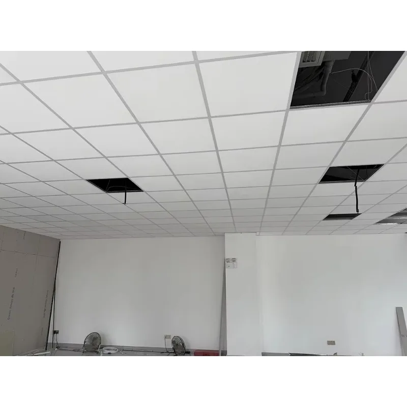 Class A fireproof glass fiber sound-absorbing ceiling board High sound-absorbing mildew-proof moisture-proof ceiling board