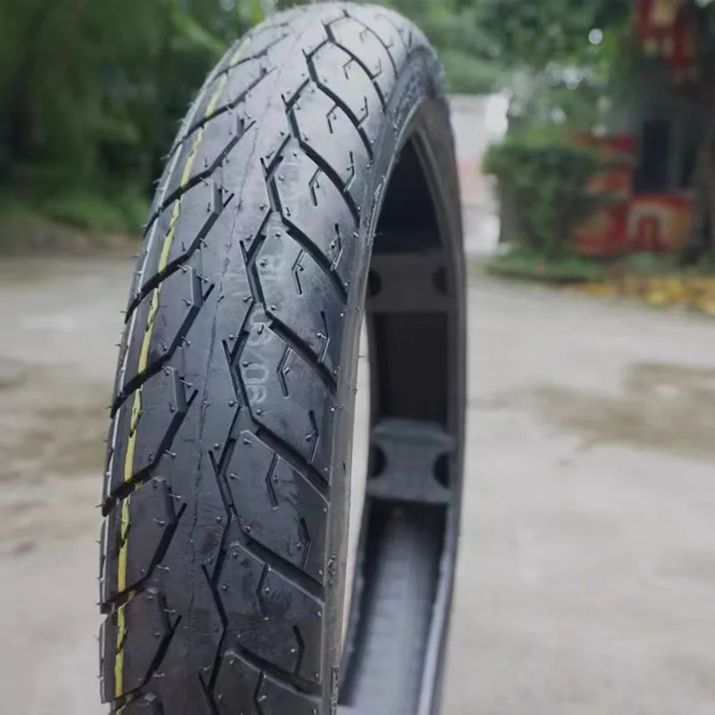 New 90/90-18 off-road vehicle motorcycle vacuum tire 6-layer high-speed non-slip rear tire 