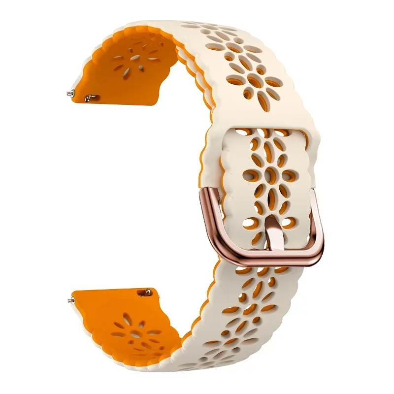 20 مللي متر الدانتيل سيليكون حزام ل Xiaomi Amazfit GTS 3 2 4 Mini 2e سوار ساعة ذكية Amazfit Bip U 3 pro GTR 42 مللي متر سوار الساعات