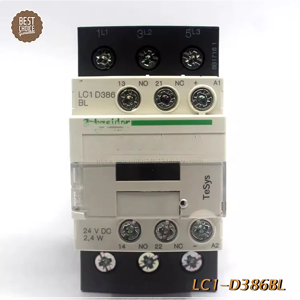 For Schneider Contactor  LC1-D386BL LC1D386BL 24V DC High Quality Fast Ship