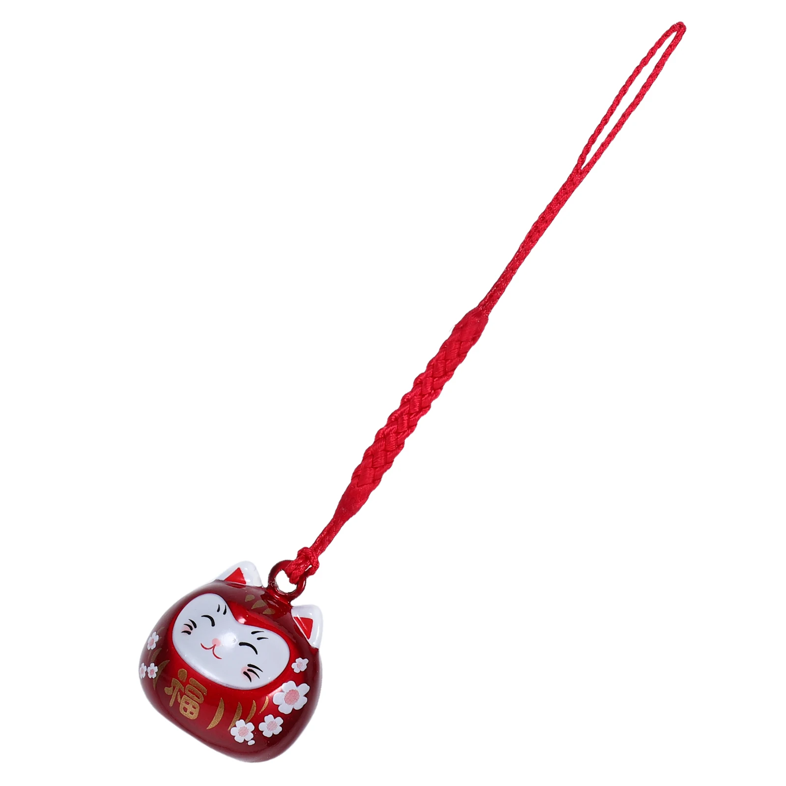 

Bell Key Fob Fortune Keychain Blessing Bells Friends Wind Chimes Phone Cartoon