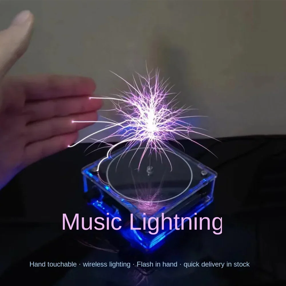 

Coil Music Box Artificial Lightning Touchable Palm Lightning Mobile Phone Bluetooth