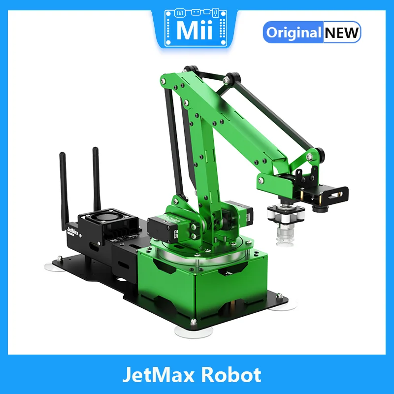 

JETSON NANO Robotic Arm AI Vision Recognition JetMax Artificial Intelligence Robotic Arm Learning ROS Programming Robot