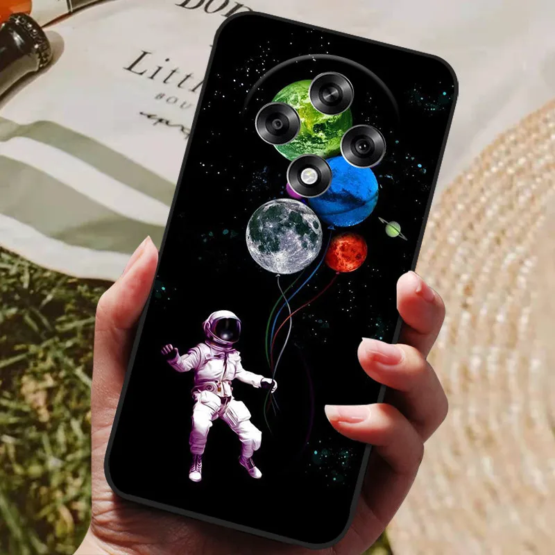 For Oppo Reno 12F Case Reno12 FS Luxury Painted Phone Silicon Back Cover For Oppo Reno12 F 5G FS Cases Protective Shell Capas