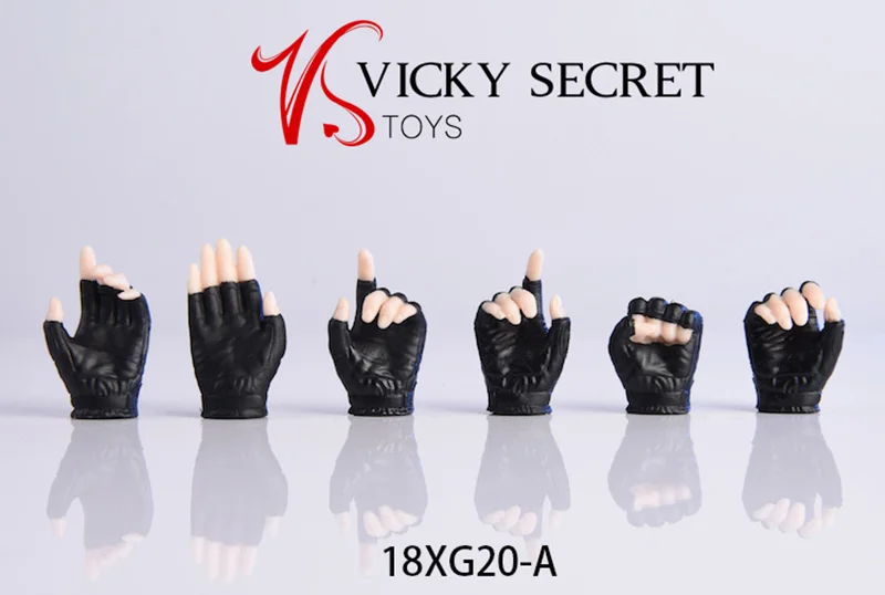 VStoys 18XG20 1/6 Scale Gunner Hand Type 2.0 Replacement Gloves for 12