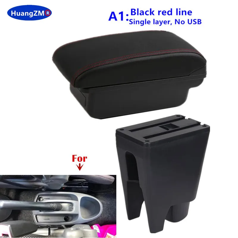 Voor Peugeot 107 Armsteun doos Voor Citroen C1 Toyota Aygo BJ Auto Armsteun opbergdoos Gewijd Retrofit Interieur Auto Accessoires