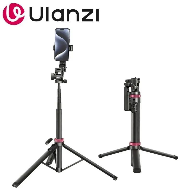 

Штатив Ulanzi MT-78 с быстросъемным креплением и двумя креплениями типа «холодная шпилька» для телефона, беззеркальной камеры, мини-освещения, видеоблогов и прямых трансляций