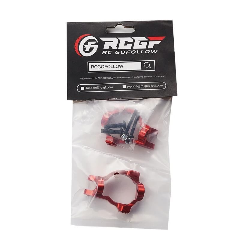 2pcs 1/10 C Hubs RC Upgrade Part Aluminum Alloy Heavy Weights Caster Blocks For LSOi Lasernut U4 RC Car Part RC Car