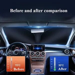 Tampa do pára-sol da janela dianteira para o carro, proteção UV do sol, Hyundai ix35, i40, i20, i10, Tucson, Elantra, Creta, Sonata, Ioniq, sotaque 10 principais vendas parachoque traseiro hb20 - №6