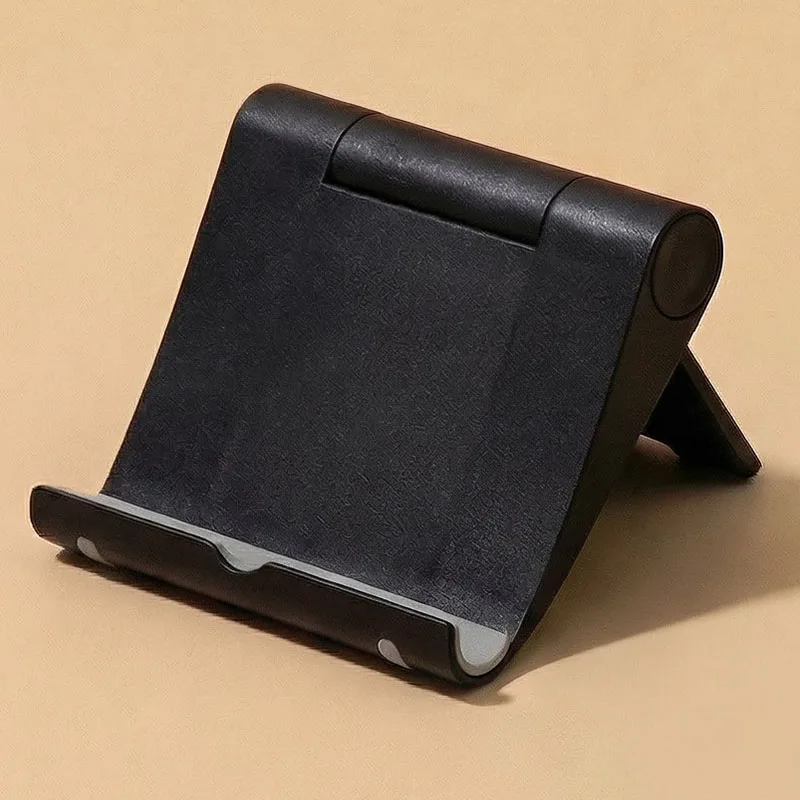 

1 портативная складная подставка для телефона, регулируемая на 270 градусов, из материала ABS, настольная подставка, подходит для хранения и переноски смартфонов и планшетов.