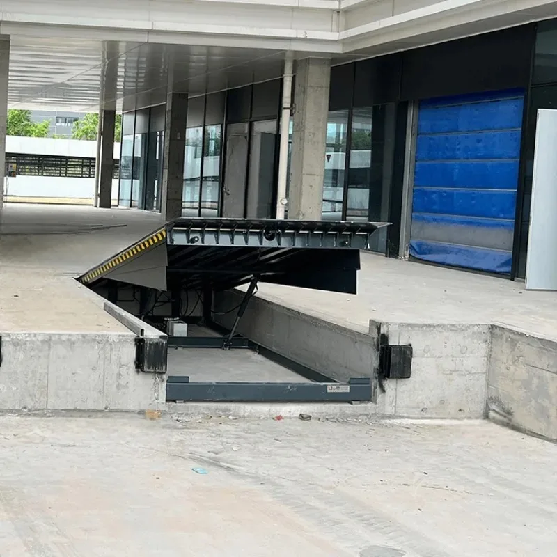 Quality Fixed Exterior Hydraulic Dock Leveler with Rubber Bumper - Safety Lift Platform for Loading Dock