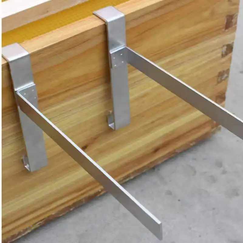 Beekeeping Tools Stand Box Frame Installation Support Adjustable Side Tool Stainless Steel Separate Shelving Bracket Bee