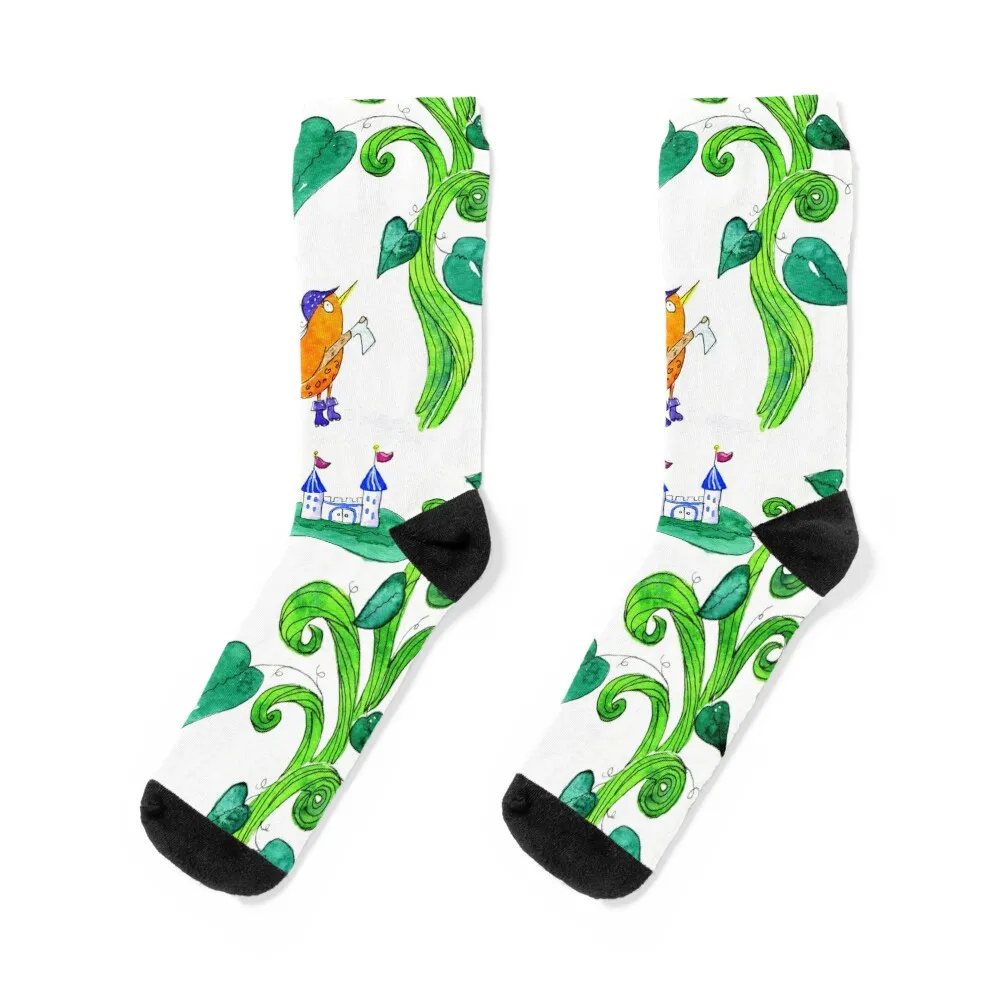 

Jack and the Beanstalk Socks kids hiphop funny gifts luxe Socks Men's Women's