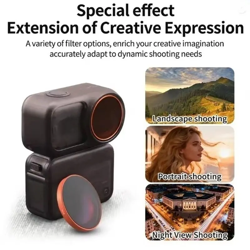 Promotion Day For DJI NANO Camera Action Accessories For DJI OSMO NANO Filter UV Lens Set Aluminium Alloy Frame