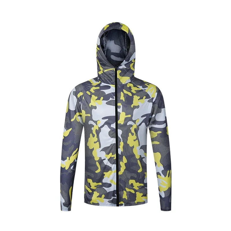 

Пальто из ледяного шелка, прохладное и солнцезащитное, быстросохнущее и дышащее, подходит для активного отдыха, рыбалки и ночного бега.