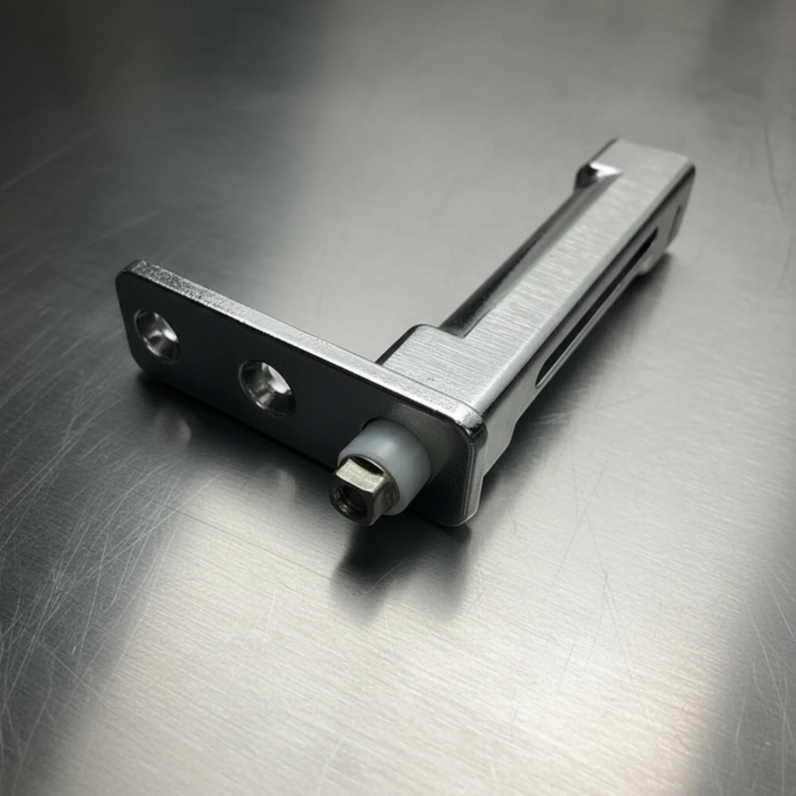 L-Shaped Hinge with Bushing Heavy Duty Freezer Door Swivel Hinge Hardware Anti-Rust Heavy-Duty for Maintenance Technicians