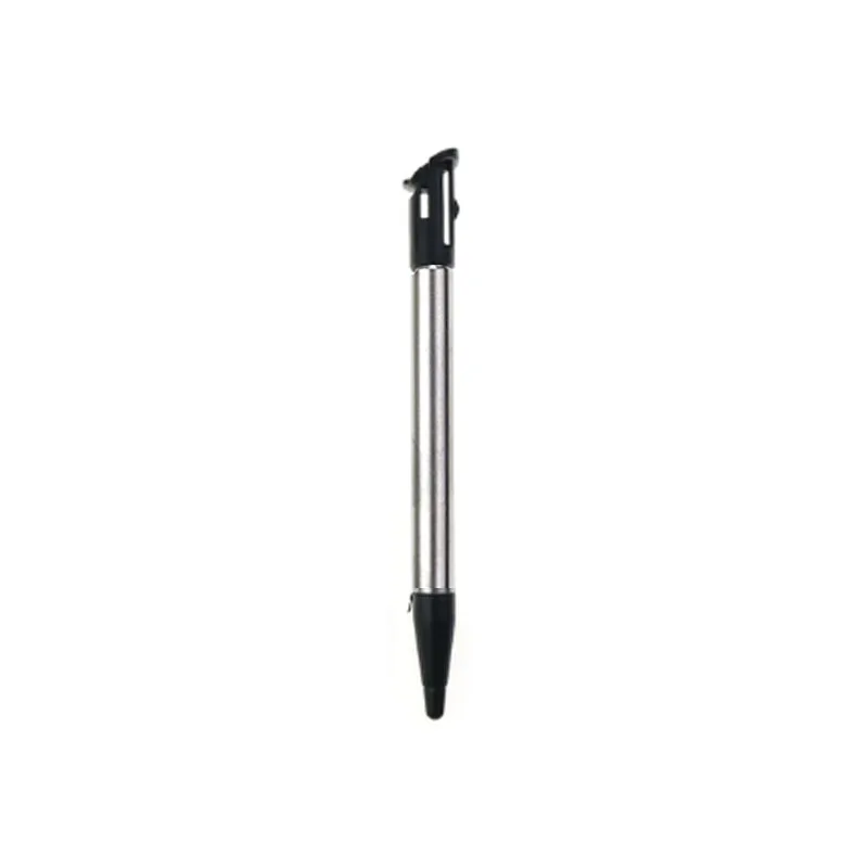 2pcs For New 2DSLL 2DSXL Game Console Plastic & Metal Telescopic Stylus Touch Screen Pen For New 2DS LL XL