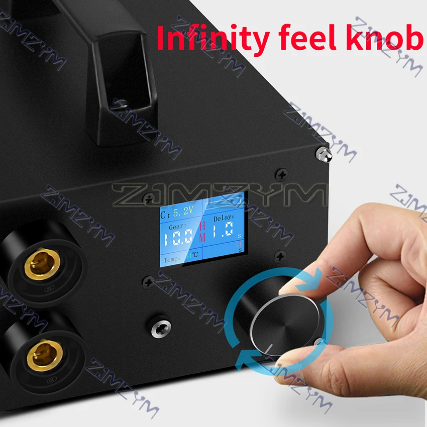 250 Gears Spots Welding Machine Double Capacitors Energy Storage Dual-pulse Welding 0.3mm Nickel Sheet 18650 Battery Spot Welder