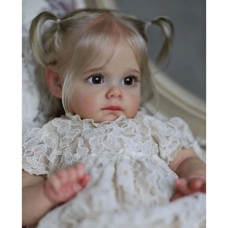 Collectible 21inch Silicones Newborns Baby Girl Realistic Nursery Decors Drop shipping