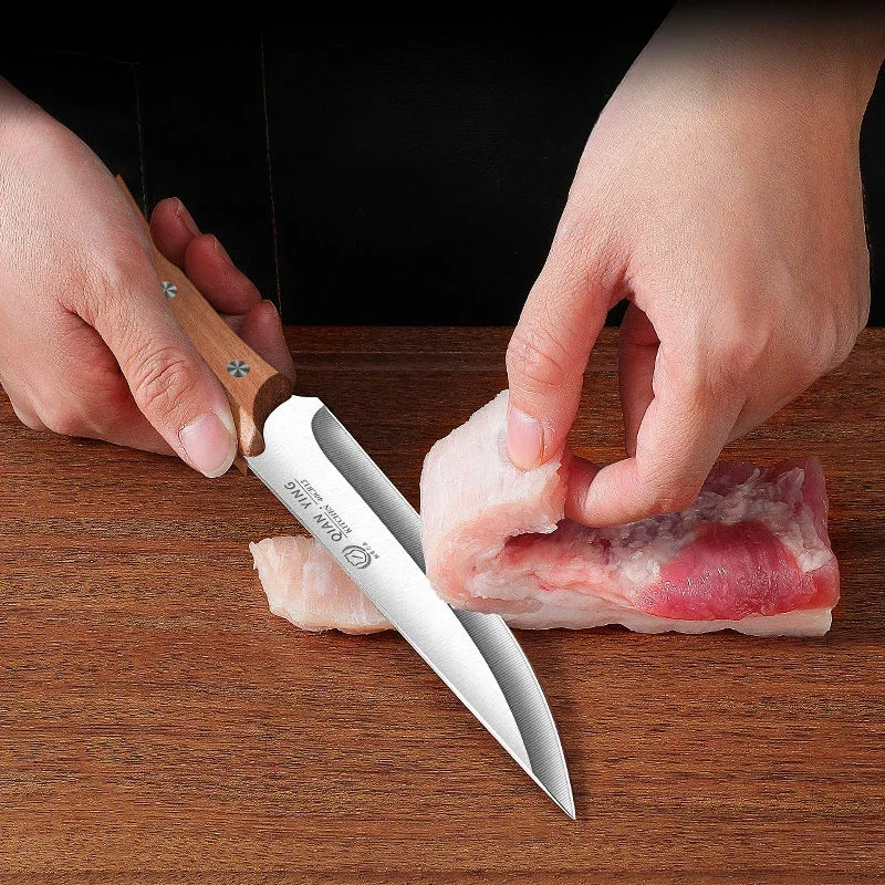 Stainless steel fruit knife forging boning knife Fish cutting sashimi knife professional chef knife kitchen accessories