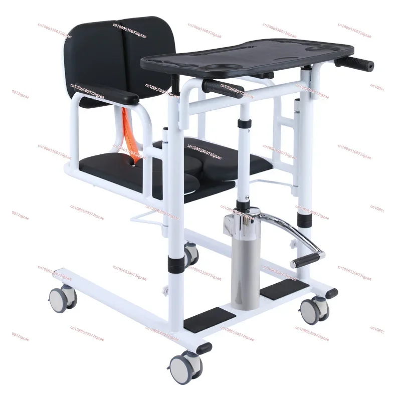 Transfer machine for elderly care, paralyzed, bedridden, and disabled patients, multifunctional hydraulic lifting transfer chair