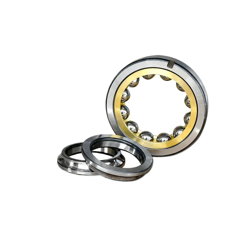 1PCS Angular contact ball bearing qj205 qj206 qj207 qj208 qj209 qj210 high precision bearing