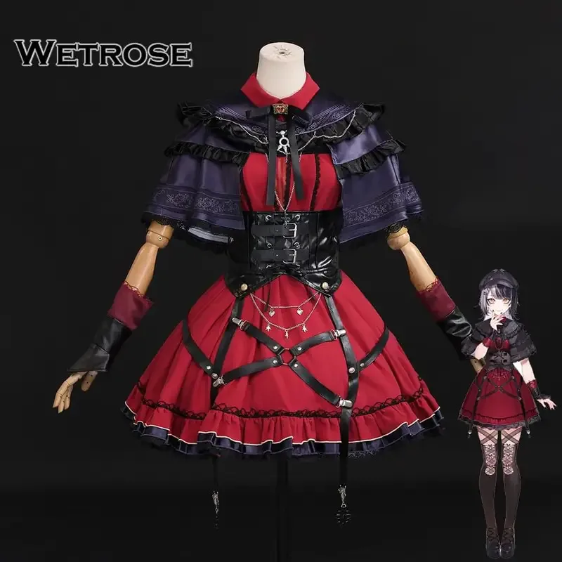 

【Wetrose】In Stock Shiori Novella Cosplay Costume New Casual Wear Outfit Hololive Detective Kayahara Novyera Holo Gothic Dress