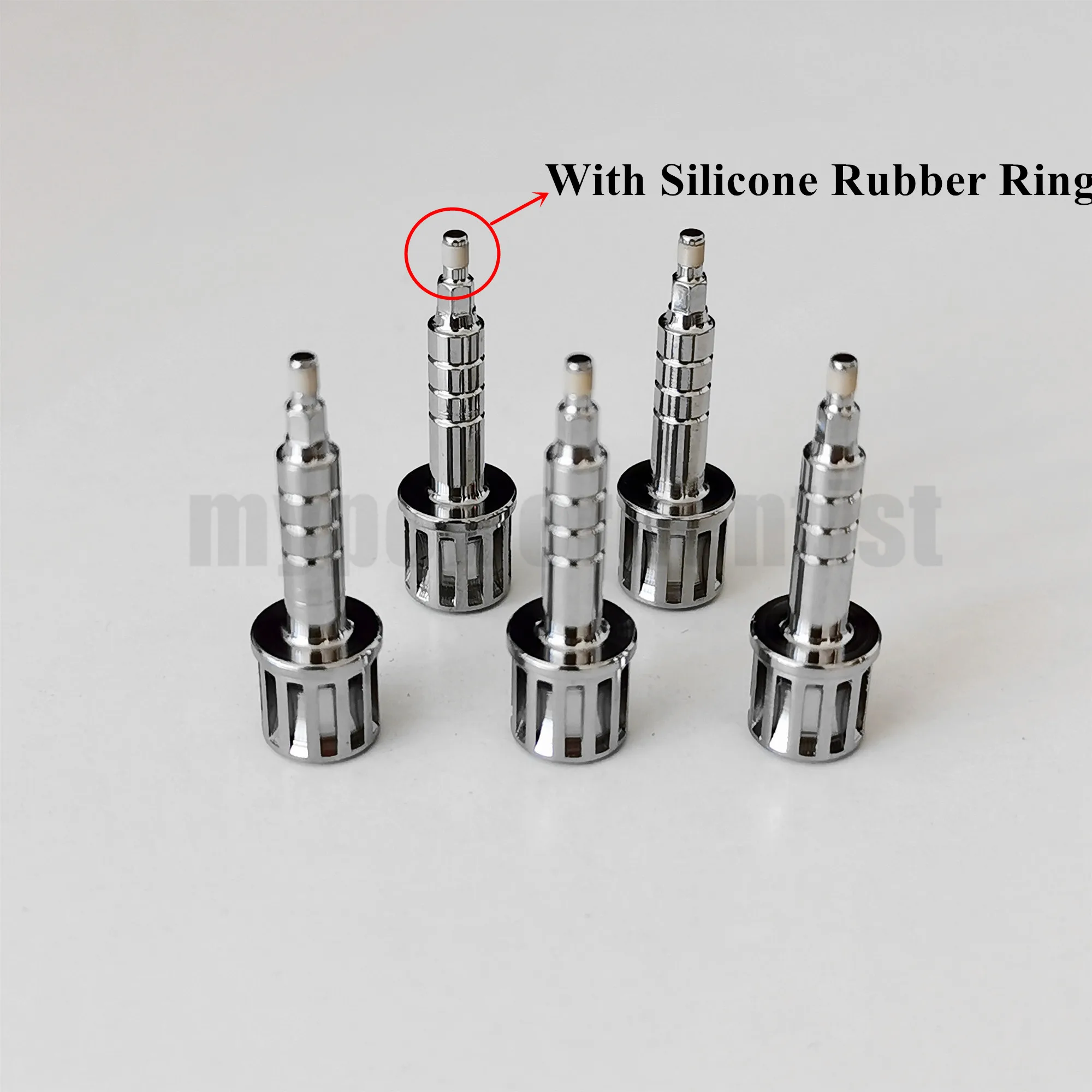 

Dental Micro Implant Screw Orthodontic Short Shank Screwdriver with Silicone Rubber Ring Dentist Tool