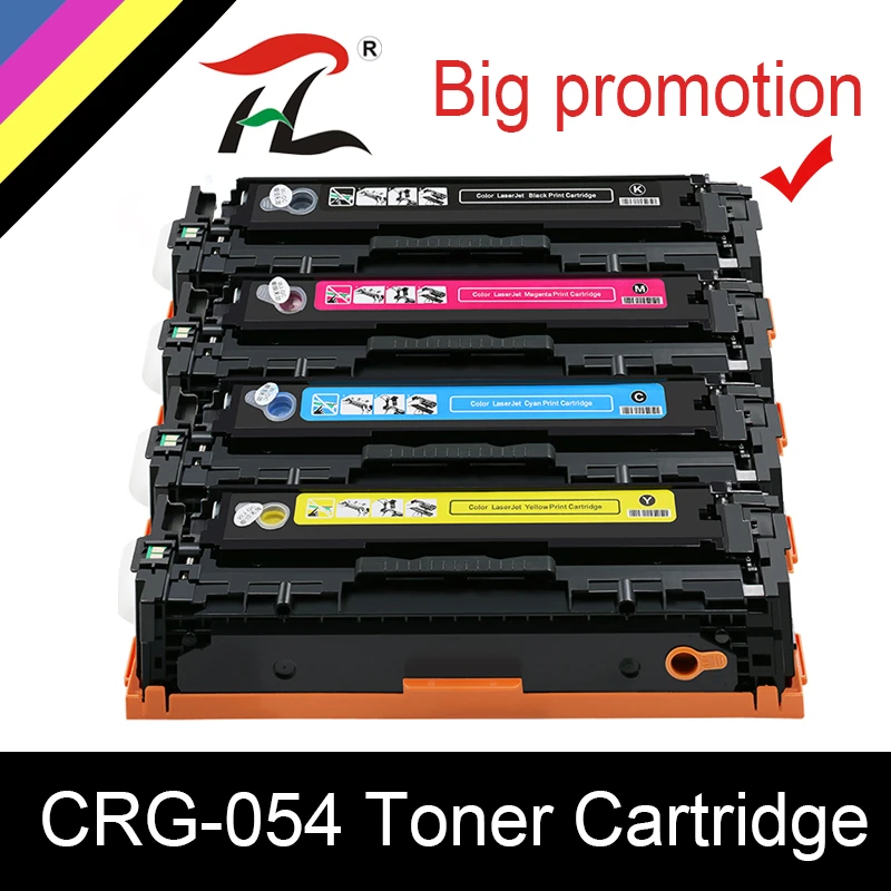 4pcs X Compatible CRG-054 CRG054 Toner Cartridges for Canon LBP621Cw LBP623Cdn LBP623Cdw iC MF641Cw MF643Cdw MF645Cx (No Chip)