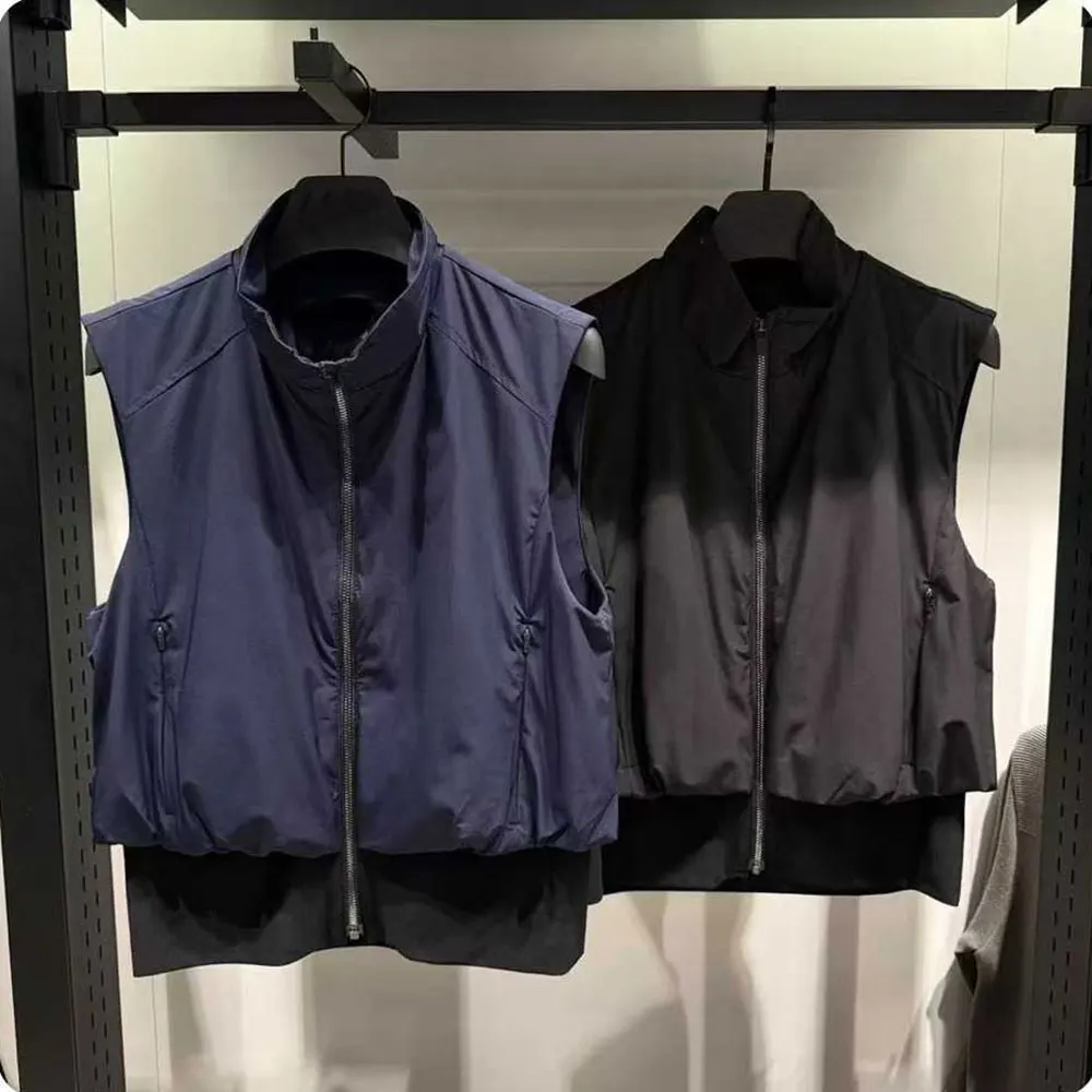 

Новый женский жилет для гольфа с воротником-стойкой, стандартная модель, с сетчатой подкладкой, спортивный, удобный, повседневный.