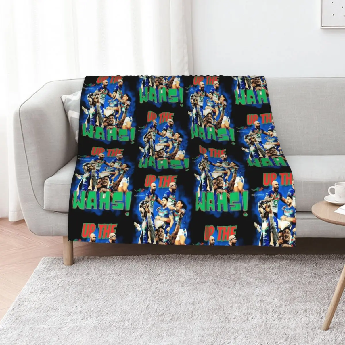 Up The Wahs! Throw Blanket blankets ands wednesday Bed Fashionable Soft Plaid Bed linens Giant Sofa Blankets