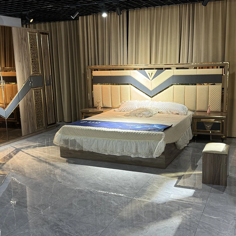 !@Hotel Bed Room Furniture Apartment Standard Room Furniture
