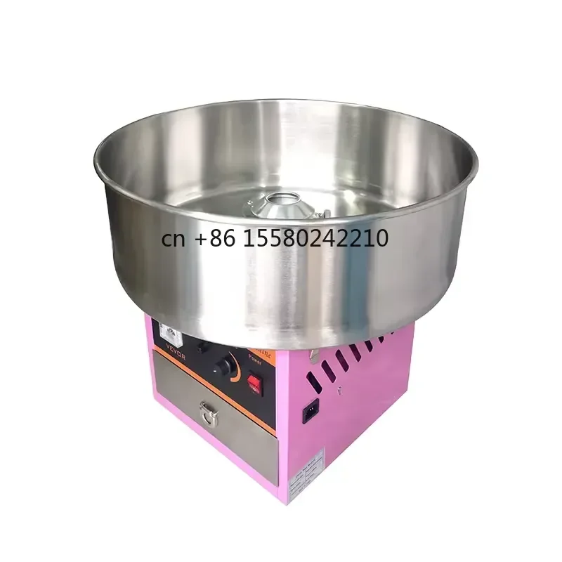 2026 hot for New Commercial 12V Automatic Cotton Candy Machine Plug Powered High Productivity 10-18L Capacity Home Kids
