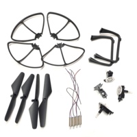 KY102 RC Drone Quadcopter Spare Parts Blades Propeller Frame Landing Skid Motor Accessory